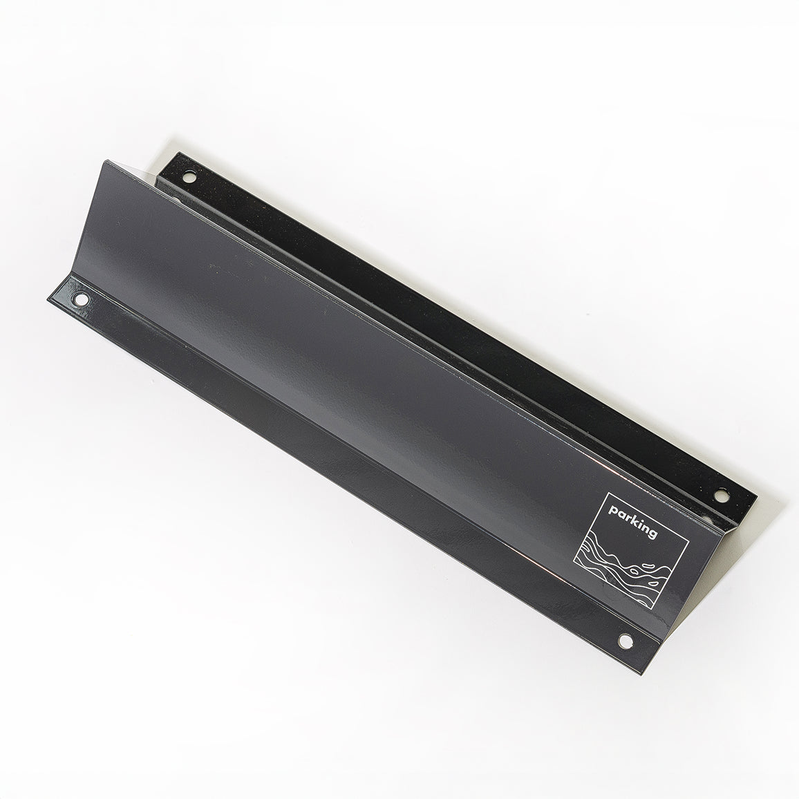 スチールカーストッパーtypeS (グレー)　車止め　タイヤ止め