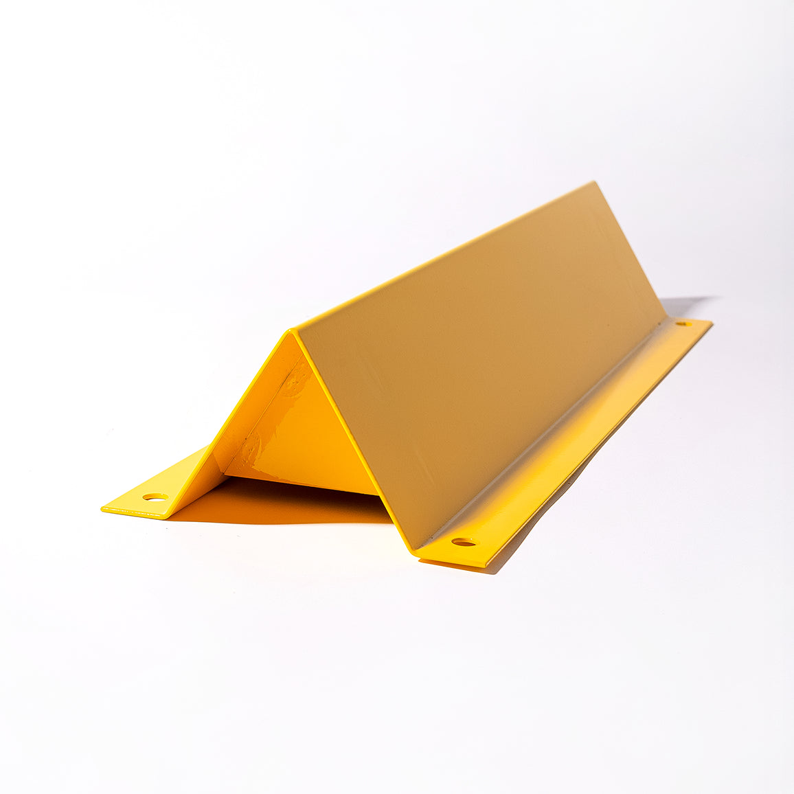 スチールカーストッパーtypeS (イエロー)　車止め　タイヤ止め