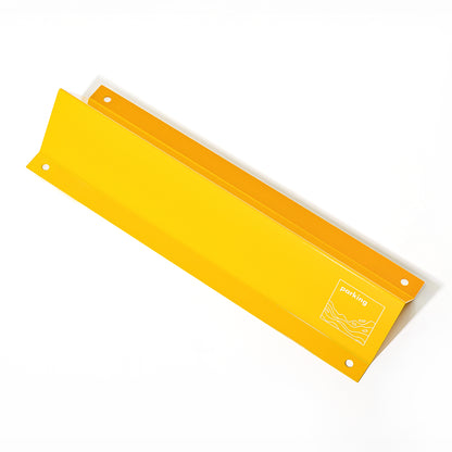 スチールカーストッパーtypeS (イエロー)　車止め　タイヤ止め