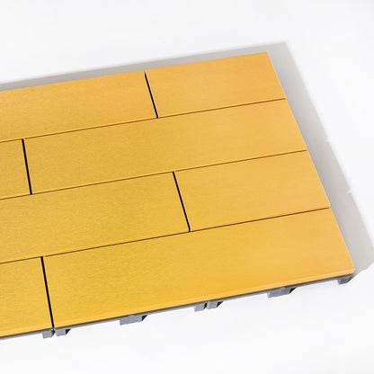 ベランデッキ (アンバーイエロー) 　ベランダデッキ　ジョイント式デッキ　パネルデッキ