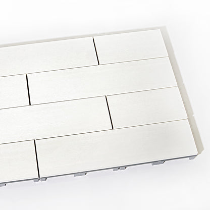 ベランデッキ (ホワイト) 　ベランダデッキ　ジョイント式デッキ　パネルデッキ