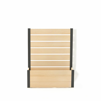 プランターフェンス(ベージュ×ブラック) 　プランター　フェンス　ガーデニング　