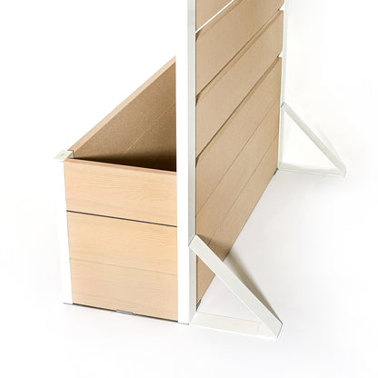 プランターフェンス転倒防止オプション　プランターフェンス