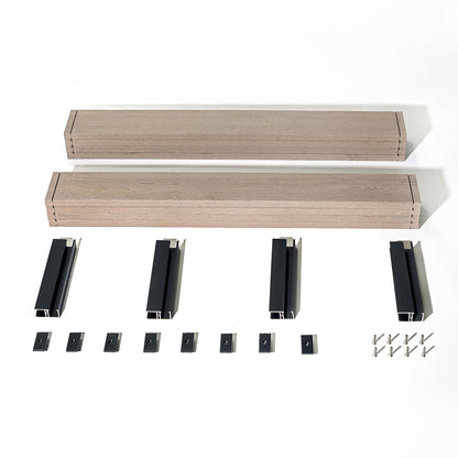 レイズドベッドグレージュ×ホワイト)　家庭菜園　花壇　ガーデニング