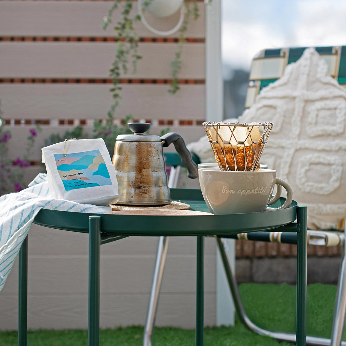 ポータブルコーヒードリッパー (シルバー)