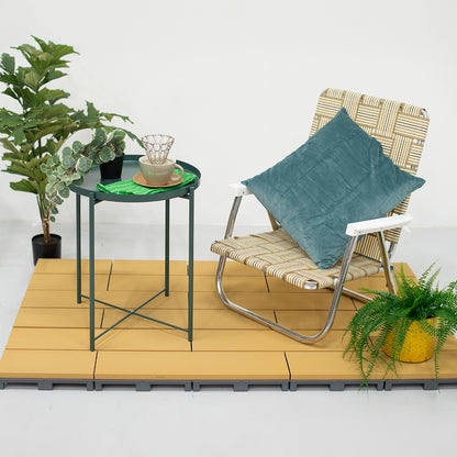 LAWN CHAIR BEACH (Tan Stripe)