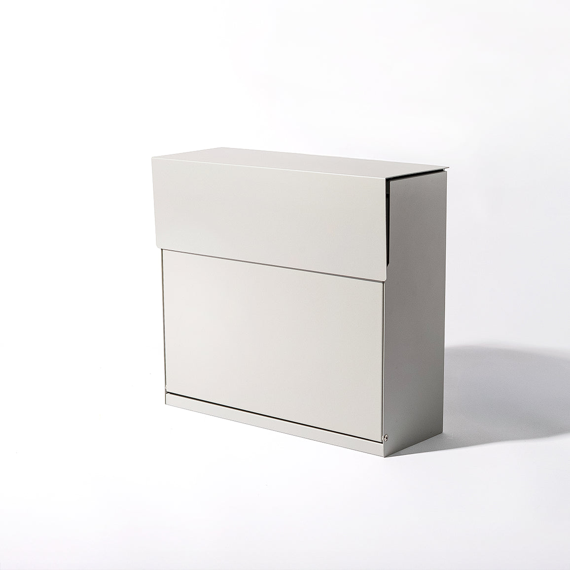 ダイヤルロックポスト (ライトグレー)　メールボックス　郵便受け