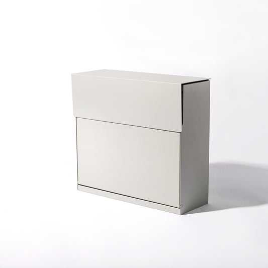 ダイヤルロックポスト (ライトグレー)　メールボックス　郵便受け