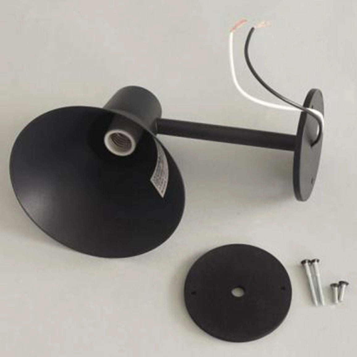 cone light (ブラック)　エントランスライト　照明