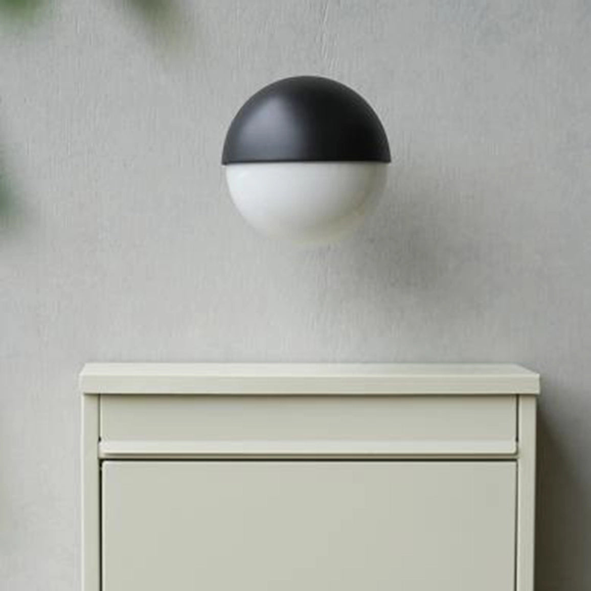 round light (ブラック)　エントランスライト　照明