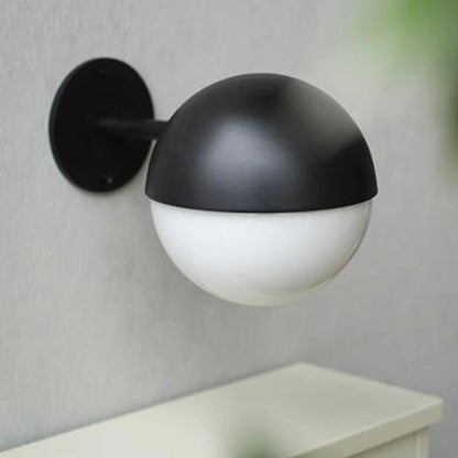 round light (ブラック)　エントランスライト　照明