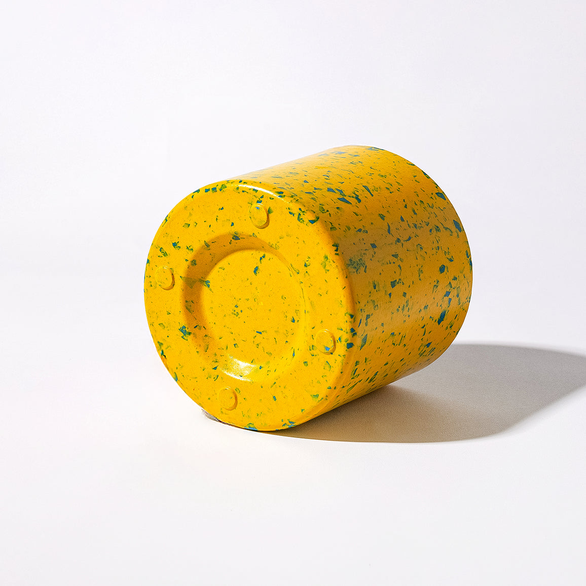 エコチップ円柱フラワーポット　植木鉢　鉢カバー