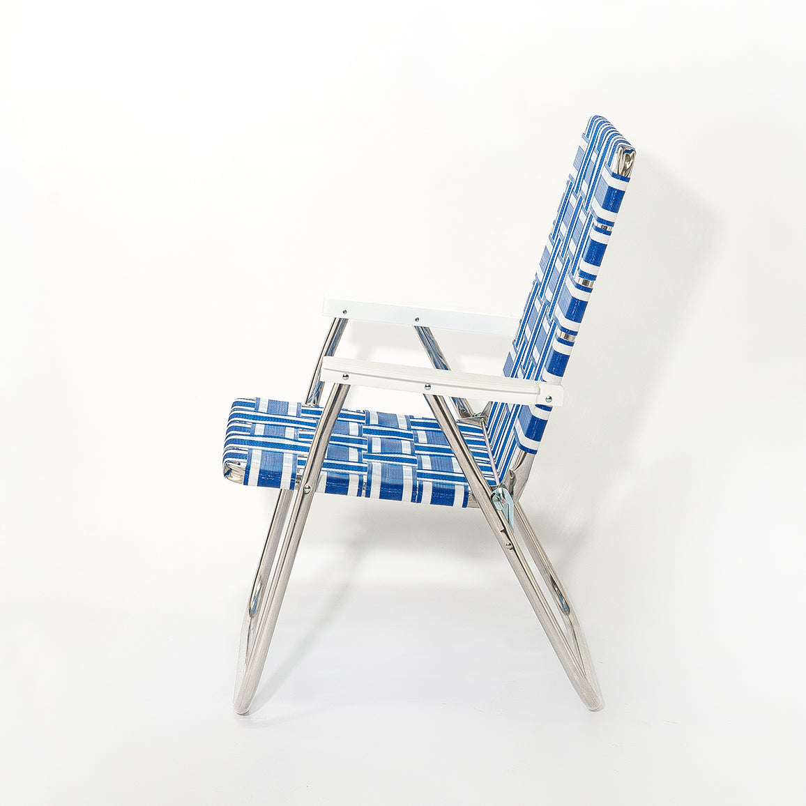 LAWN CHAIR CLASSIC (Blue＆White Stripe)　アウトドアチェア　折り畳みチェア