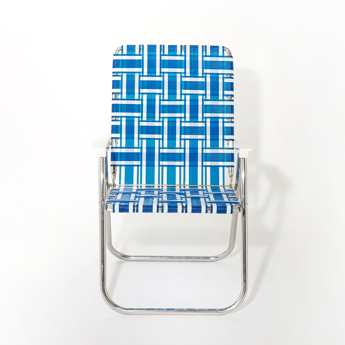 LAWN CHAIR CLASSIC (Blue＆White Stripe)　アウトドアチェア　折り畳みチェア