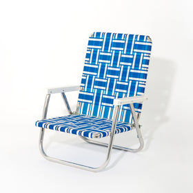LAWN CHAIR BEACH (Blue＆White Stripe)