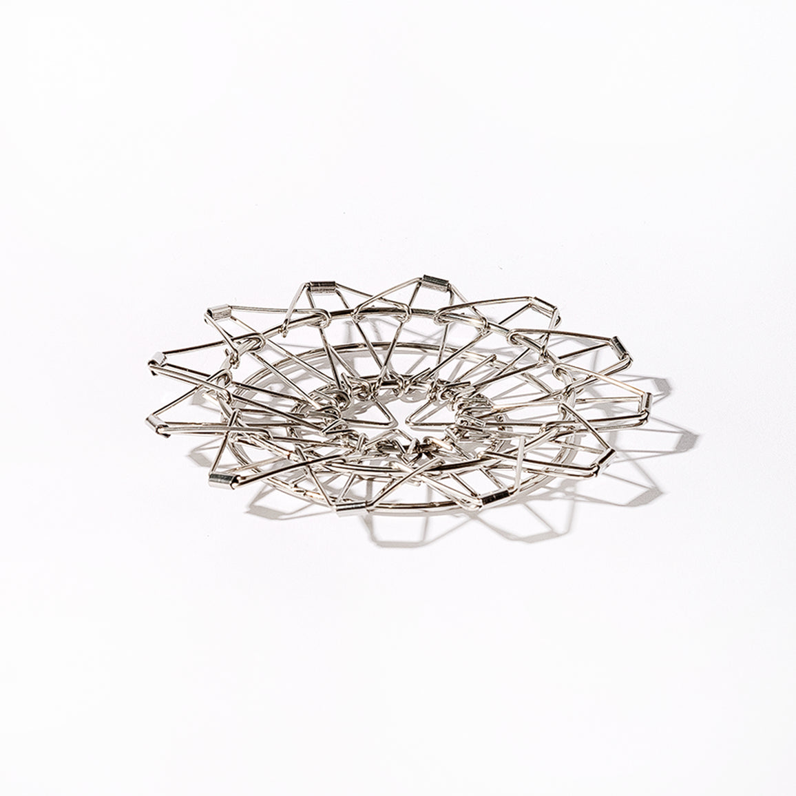 ポータブルコーヒードリッパー (シルバー)　アウトドア　持ち運びドリッパー　コーヒーグッズ