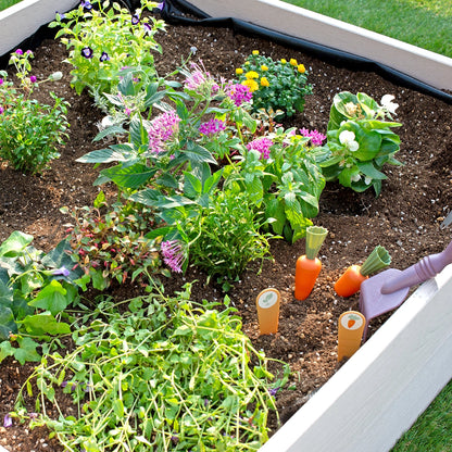 レイズドベッド (グレージュ×ブラック)