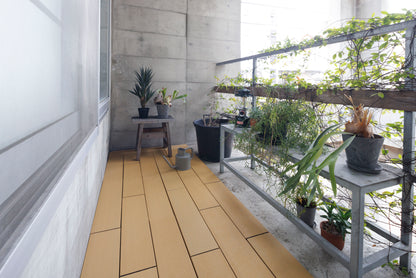 ベランデッキ　ベランダデッキ　ジョイント式デッキ　パネルデッキ