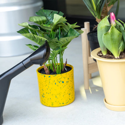 エコチップ円柱フラワーポット　植木鉢　鉢カバー