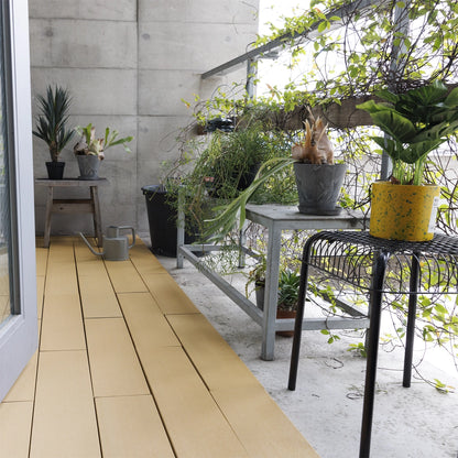 エコチップ円柱フラワーポット　植木鉢　鉢カバー